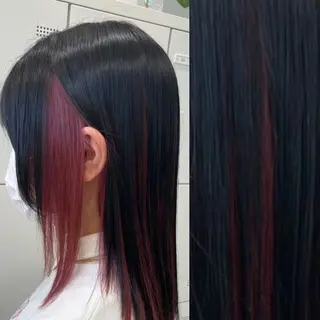 カラー ヘアアレンジ セミロング 銀座/ショート/ メンズ/HINOKIのヘアスタイル