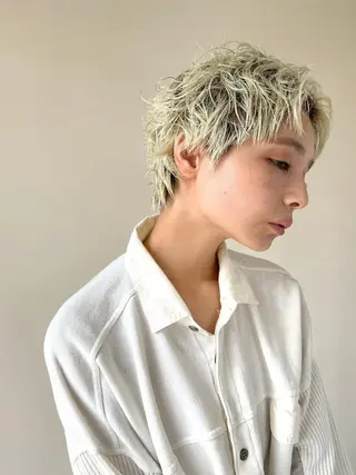ショート パーマ特化美容師 mikuのヘアスタイル