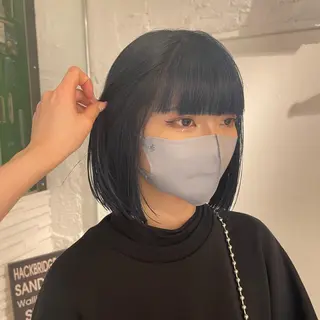ショート カラー nameless miichiのヘアスタイル
