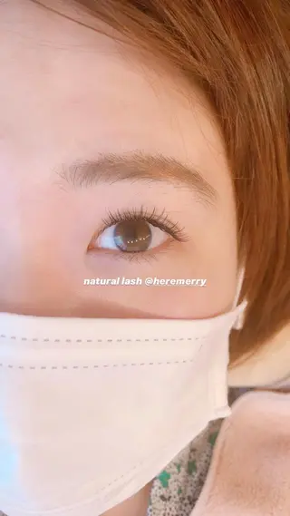 マツエク・マツパ HereMERRY（ヒアメリー）所属・HereMERRY ホリノウチリエのマツエク・マツパデザイン