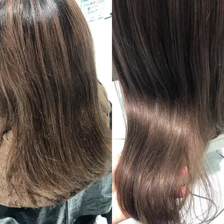 ロング 本山　くせ毛のカット 尾島光季のヘアスタイル