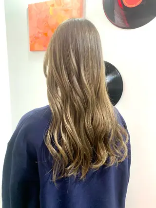 ロング カラー ♡ラベンダー/ピンク /顔まわり♡ネイロのヘアスタイル