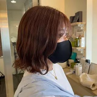 ショート ボブウルフ／ボブ Satsuki【名駅のヘアスタイル
