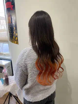 ロング カラー I's hair NUBOU所属・小守林 蘭のヘアスタイル