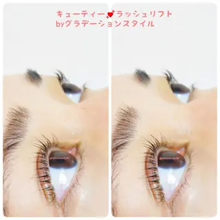 マツエク・マツパ 🎼グラデーション スタイル札幌♫*✧のマツエク・マツパデザイン