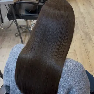 ロング Agu hair aubel 長岡古正寺所属・🩷縮毛矯正特化🩷 ブリーチ毛でも可のヘアスタイル