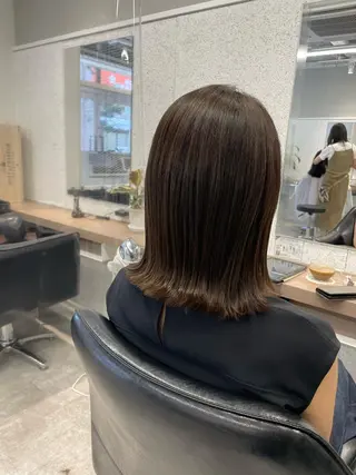 ミディアム カラー 透明感カラー/艶髪 ♥柏谷菜穂♥のヘアスタイル