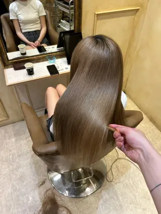 ロング パーマ 🌹古川暁 髪質改善縮毛矯正🌹のヘアスタイル