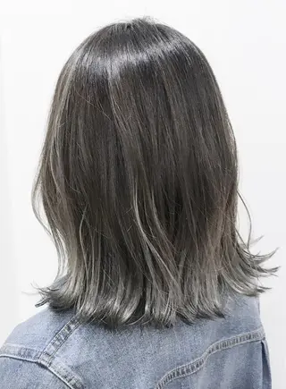 ミディアム 常山 篤志のヘアスタイル