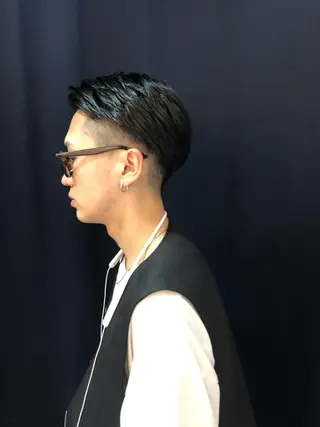 ショート メンズ 永野 正芳のヘアスタイル