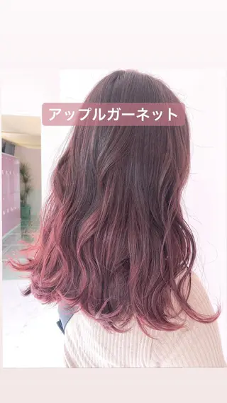 ロング カラー tuki yokohama所属・店長 小池アキトのヘアスタイル