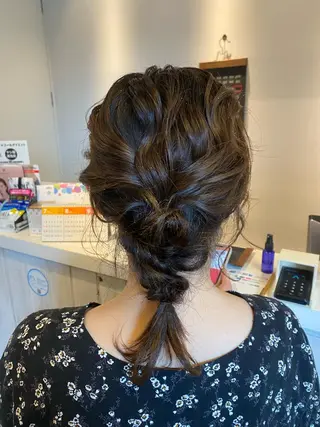 ヘアアレンジ 金沢市/美容師/ 岡島由希美のマツエク・マツパデザイン