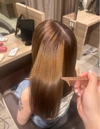 パーマ 塚下 怜菜のヘアスタイル