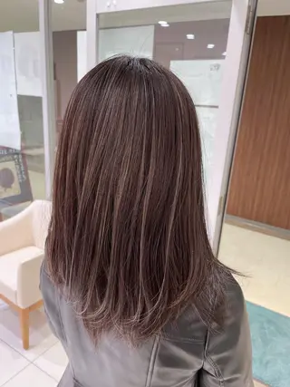 セミロング カラー 新規限定カット無料 クーポン有り【桂口】のヘアスタイル