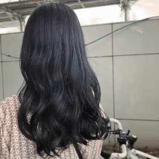 セミロング カラー 山崎 絵莉香のヘアスタイル