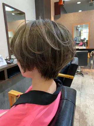 ショート パーマ指名1位✨ 針尾　完のヘアスタイル