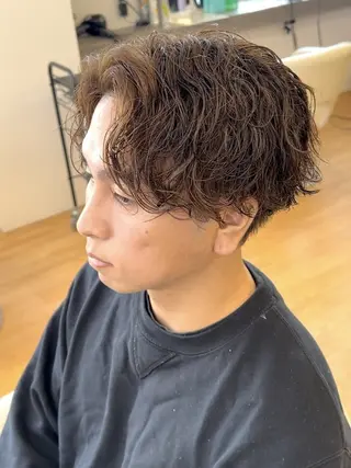 カラー become men's hair名駅店所属・高木 陸斗のヘアスタイル