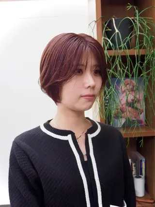 ショート カラー Paddle所属・似合わせレイヤー/ レイヤーパーマ/高倉のヘアスタイル