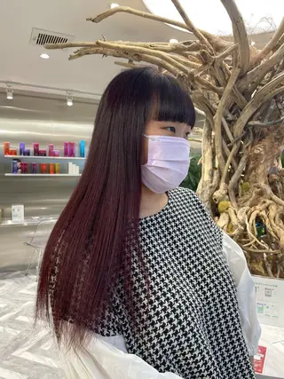 ロング カラー 🧁はるひ/ ZEST八王子🟡のヘアスタイル