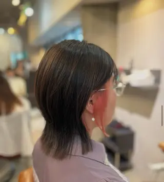 ミディアム 渡部 恵佑のヘアスタイル