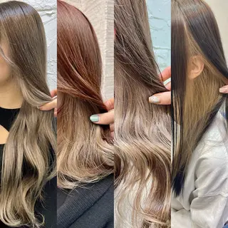 セミロング カラー uros.所属・メンズパーマ/ エクステ🌞セナのヘアスタイル