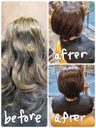 ショート LORE　minatomirai所属・takeuchi 🐒のヘアスタイル