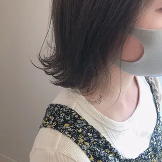 ショート カラー 似合わせ.ﾍｱｾｯﾄ 得意🌹井上美沙のヘアスタイル