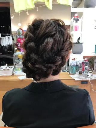 ロング ヘアアレンジ 立川、北口.ans 黒木 和大のヘアスタイル