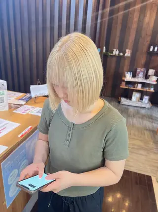 ミディアム 具志 正太のヘアスタイル