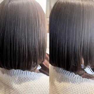 ショート 縮毛矯正 松崎祥のヘアスタイル