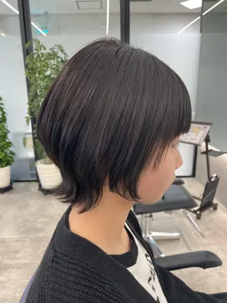 ショート KANGOLSALON 富山セントラル所属・松井 亜美のヘアスタイル