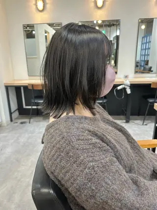ミディアム カラー 🌈ショートボブ⚪︎ 暖色🌈村山武史のヘアスタイル