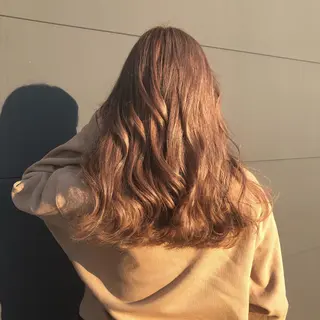 ロング カラー ヘアアレンジ 吉野 優子のマツエク・マツパデザイン