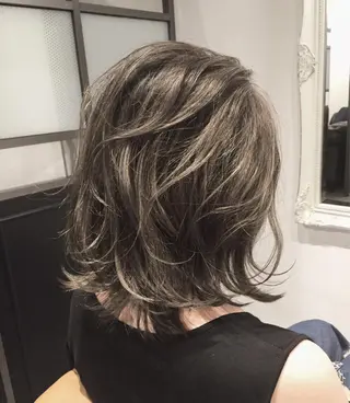 ショート ミディアム セミロング ロング カラー パパで店長な戸田 健治【ショートヘア】のヘアスタイル