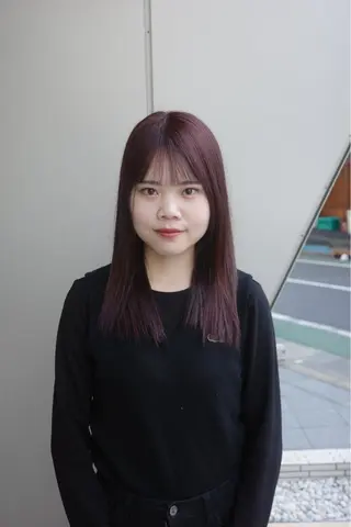 ミディアム カラー NERO      HAIR SALON所属・塚本 幸司郎のヘアスタイル