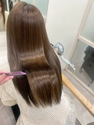 ロング 透明感カラー/ FRAME天王寺✨のヘアスタイル