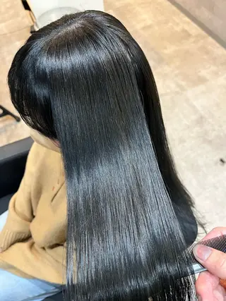 ロング カラー ダブルカラー 新宿のヘアスタイル