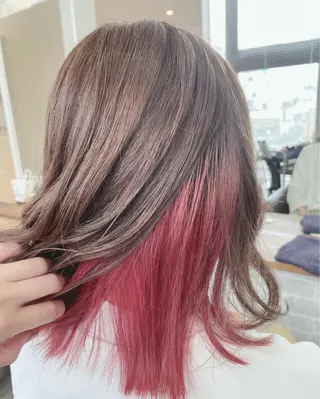 ミディアム cecile hair所属・開發 紗貴のヘアスタイル
