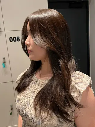 ロング カラー ✨髪質改善矯正× ブリーチ✨YU-KIのヘアスタイル