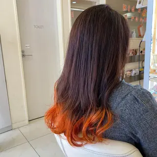 ロング カラー 牧野 佳樹のヘアスタイル