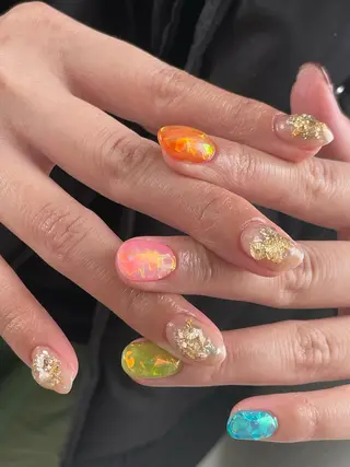 ミディアム m kaori𓃟のネイルデザイン