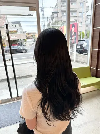 ロング カラー 金丸 尚五のヘアスタイル