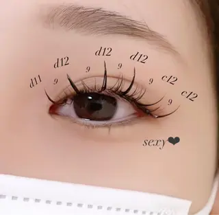 マツエク・マツパ Charming❤️ ❤️池袋のマツエク・マツパデザイン