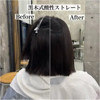 ミディアム 関川 奈摘のヘアスタイル