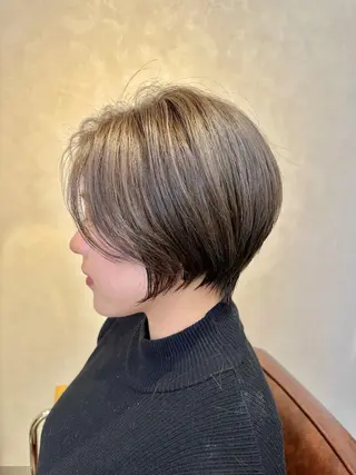 ショート Number六本松所属・山崎 友雅のヘアスタイル