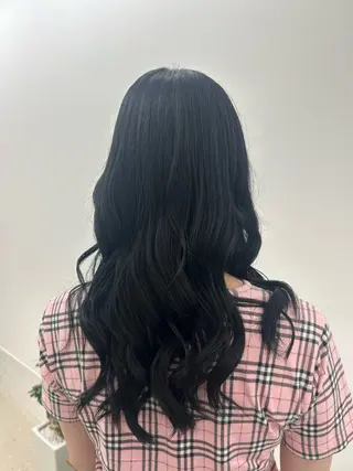 カラー 安藤 ひなたのヘアスタイル