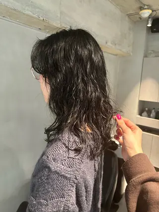 セミロング パーマ FILMS所属・レイヤーボブ★ cocomoのヘアスタイル