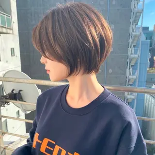 ショート Lond Loire 門前仲町駅 徒歩3分のヘアスタイル
