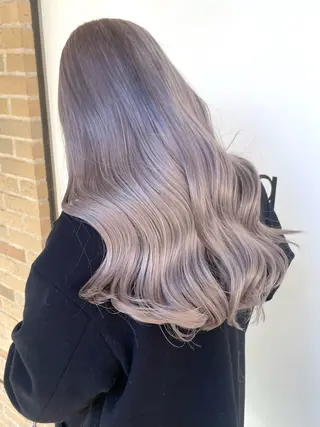 カラー cinq   PROJECT所属・ミルクティーベージュ /ボブ/あげは🎀のヘアスタイル