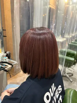 カラー ビラデルソル　ルート所属・徳野 愛依のヘアスタイル